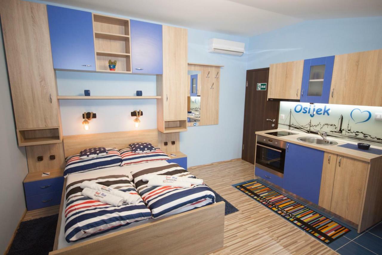 Design Apartments Red Blue Osijek Exterior foto